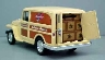 1953 Jeep Willys Sedan Delivery Bank - Rear