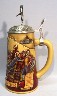 1992 Lidded Miller stein - Right View